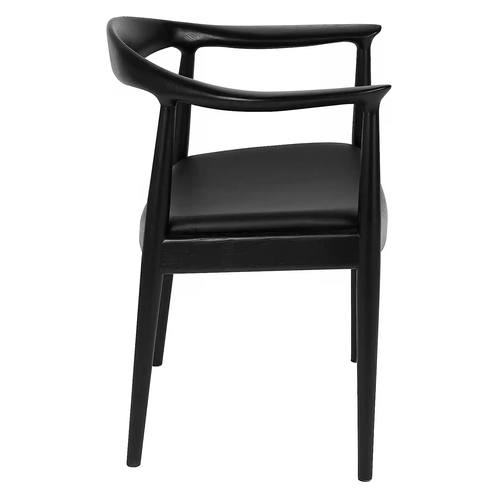 Armchair Upholstered Dining Chair, Presidential Mid-Century Modern Accent Chair