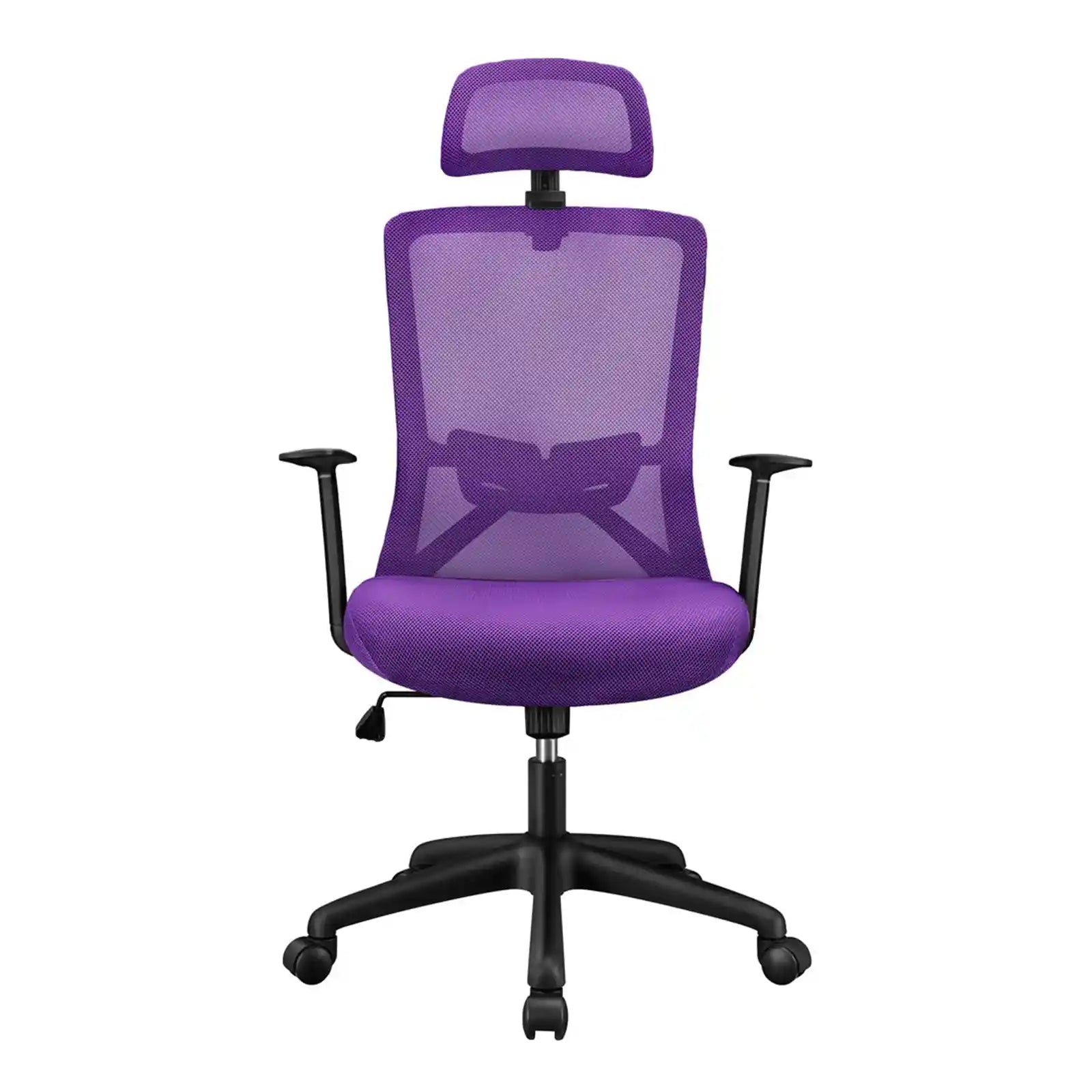 Ergonomic Chairs , Mesh Swivel Rolling Executive Office Chair with High Headrest
