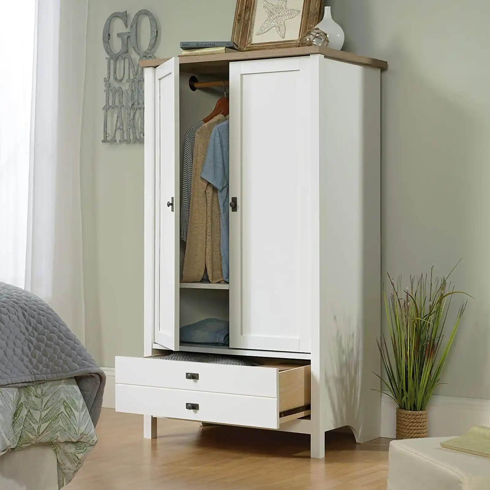Modern Armoire and Clothes Cabinet