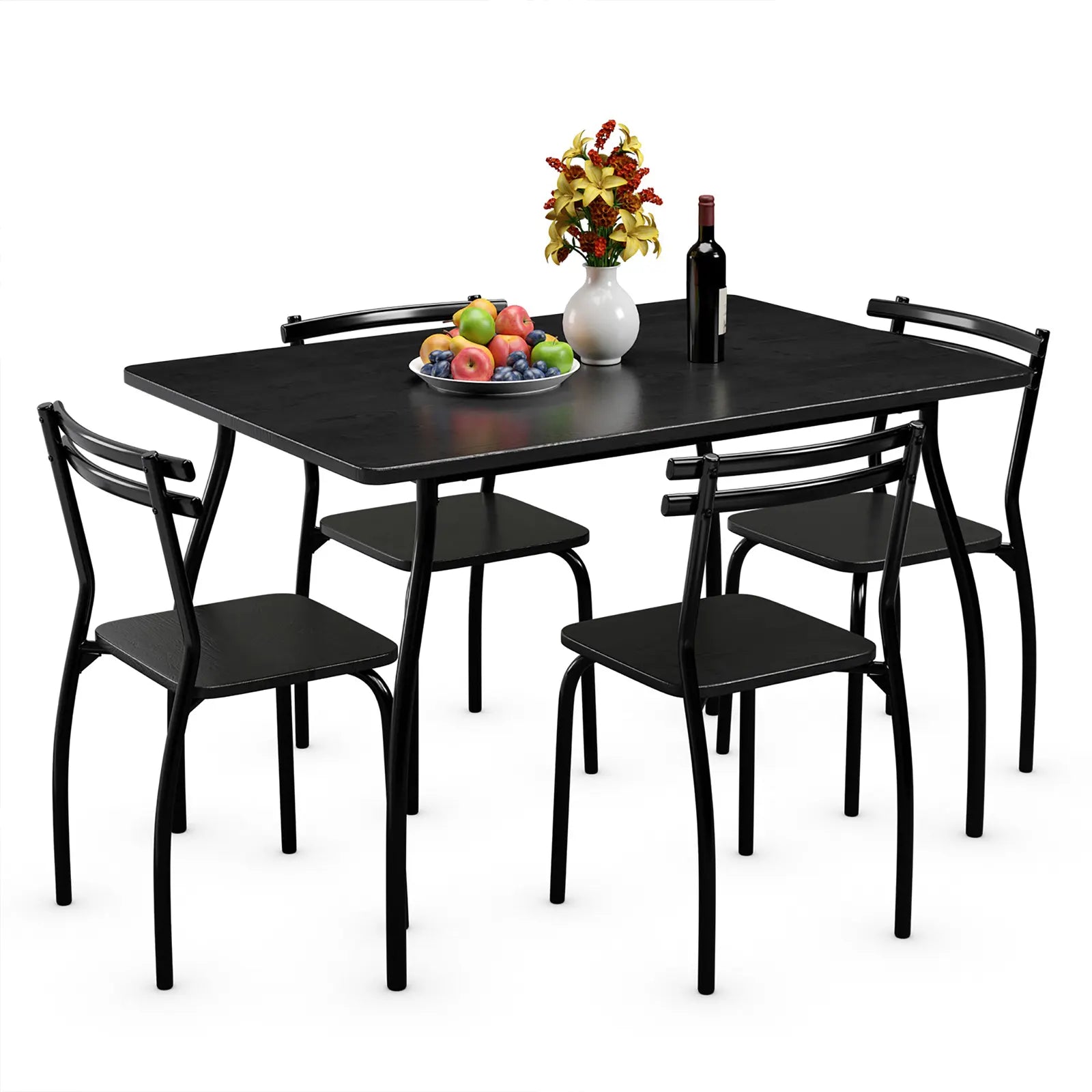 Table And 4 Chairs Dining Set