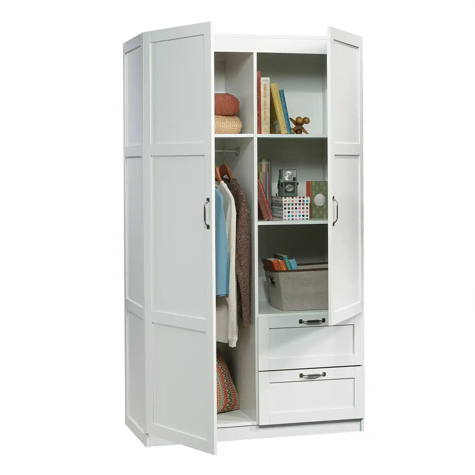 40" Wide Wardrobe Storage Cabinet