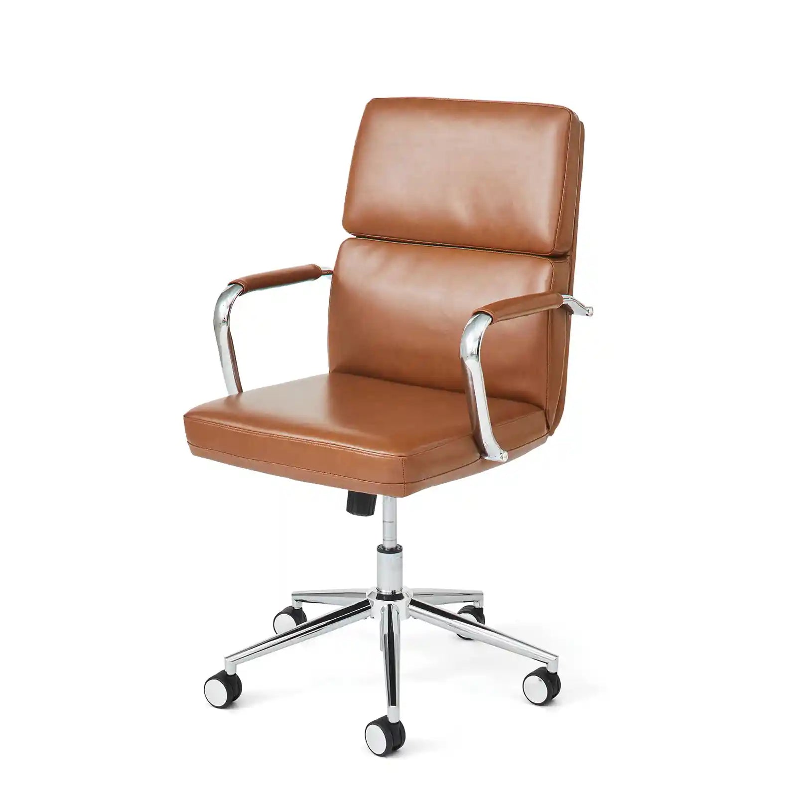 Swivel Faux Leather Upholstery Office Chair