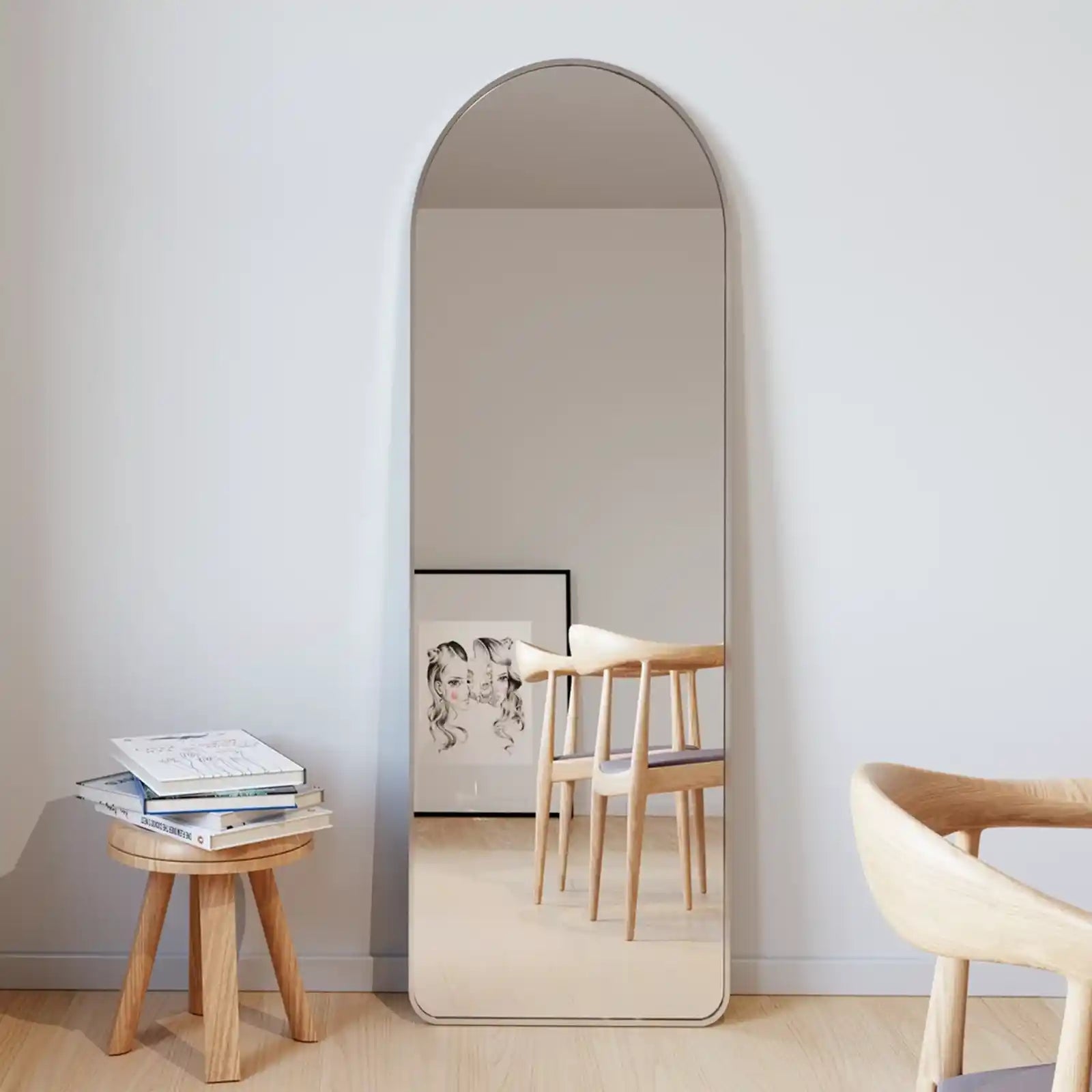 Full Length Mirror Arched Floor Mirror Full Body Mirror Standing