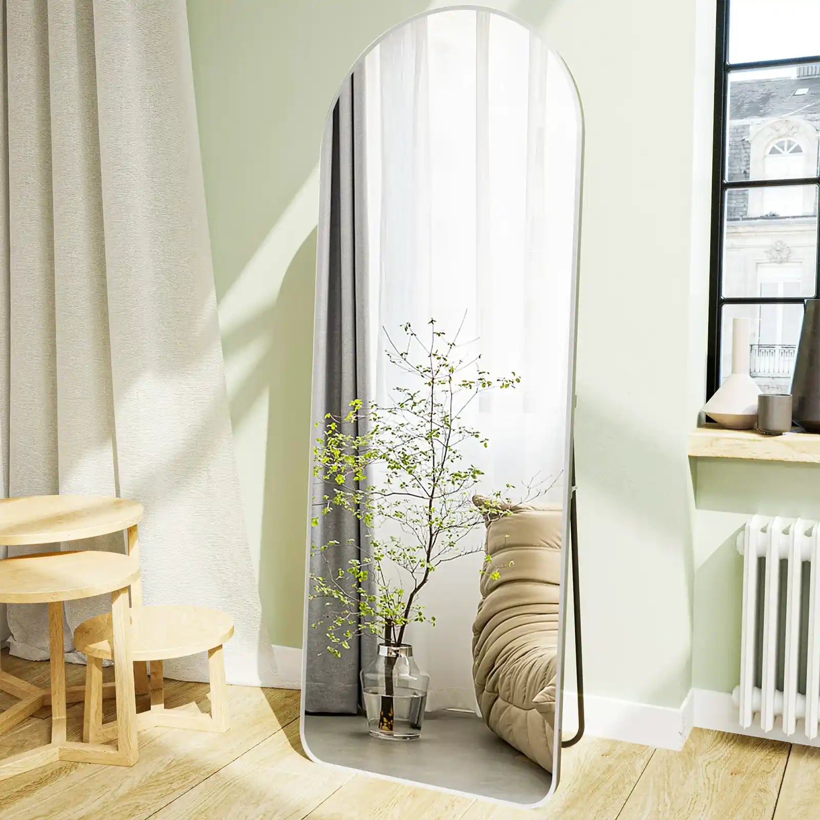 Full Length Mirror Arched Floor Mirror Full Body Mirror Standing