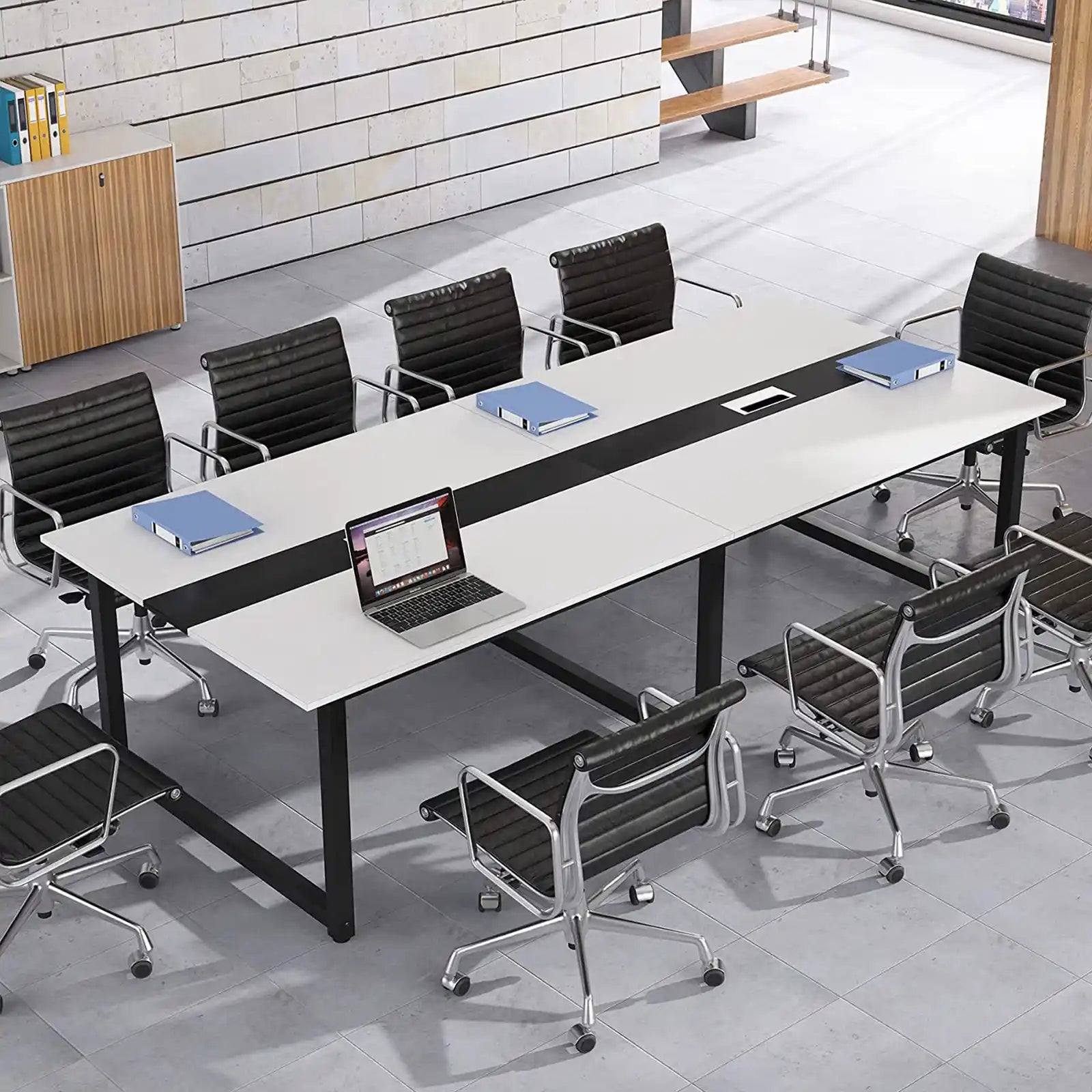 Rectangle Office Conference Table , Large Meeting Table