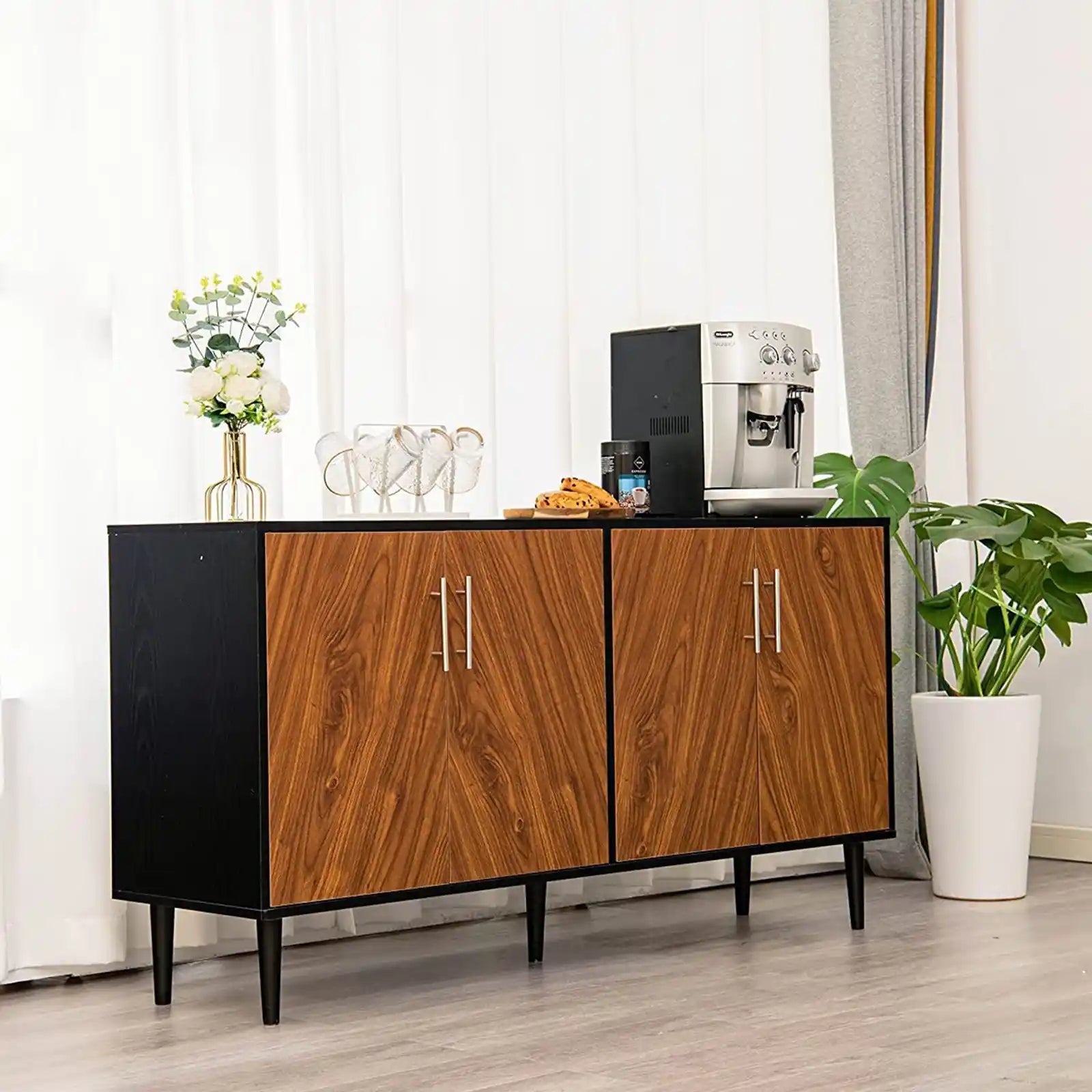 Wooden Console Cabinet , Sideboard , Buffet