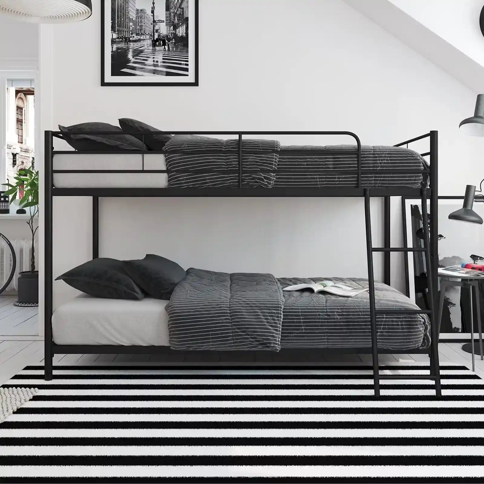 Small Space Twin over Twin Junior Bunk Bed