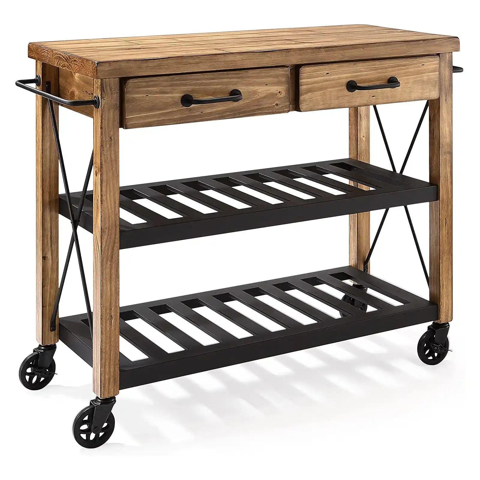 Industrial Rolling Kitchen Cart