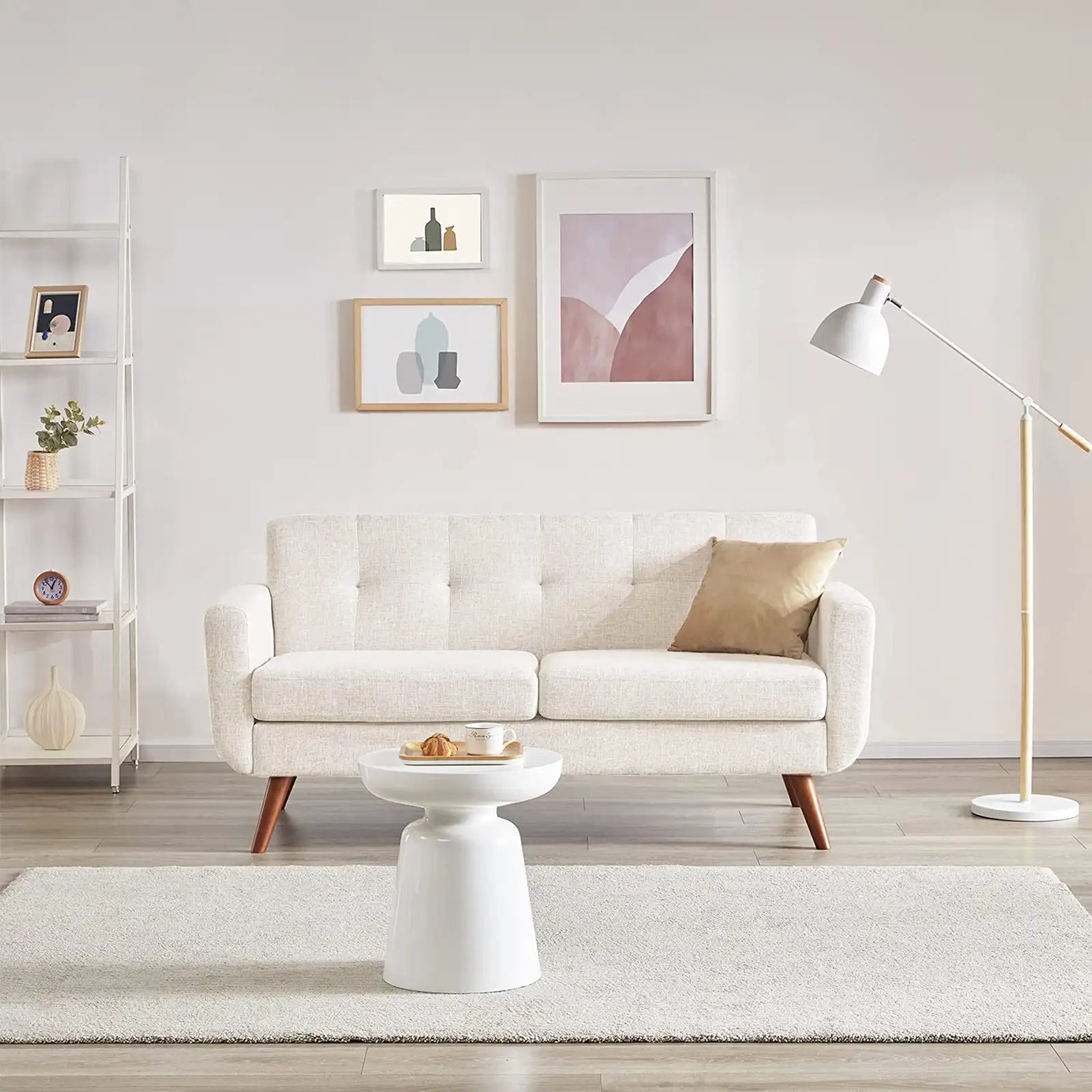 Loveseat Sofa, Mid Century Modern Decor Love Seats Furniture