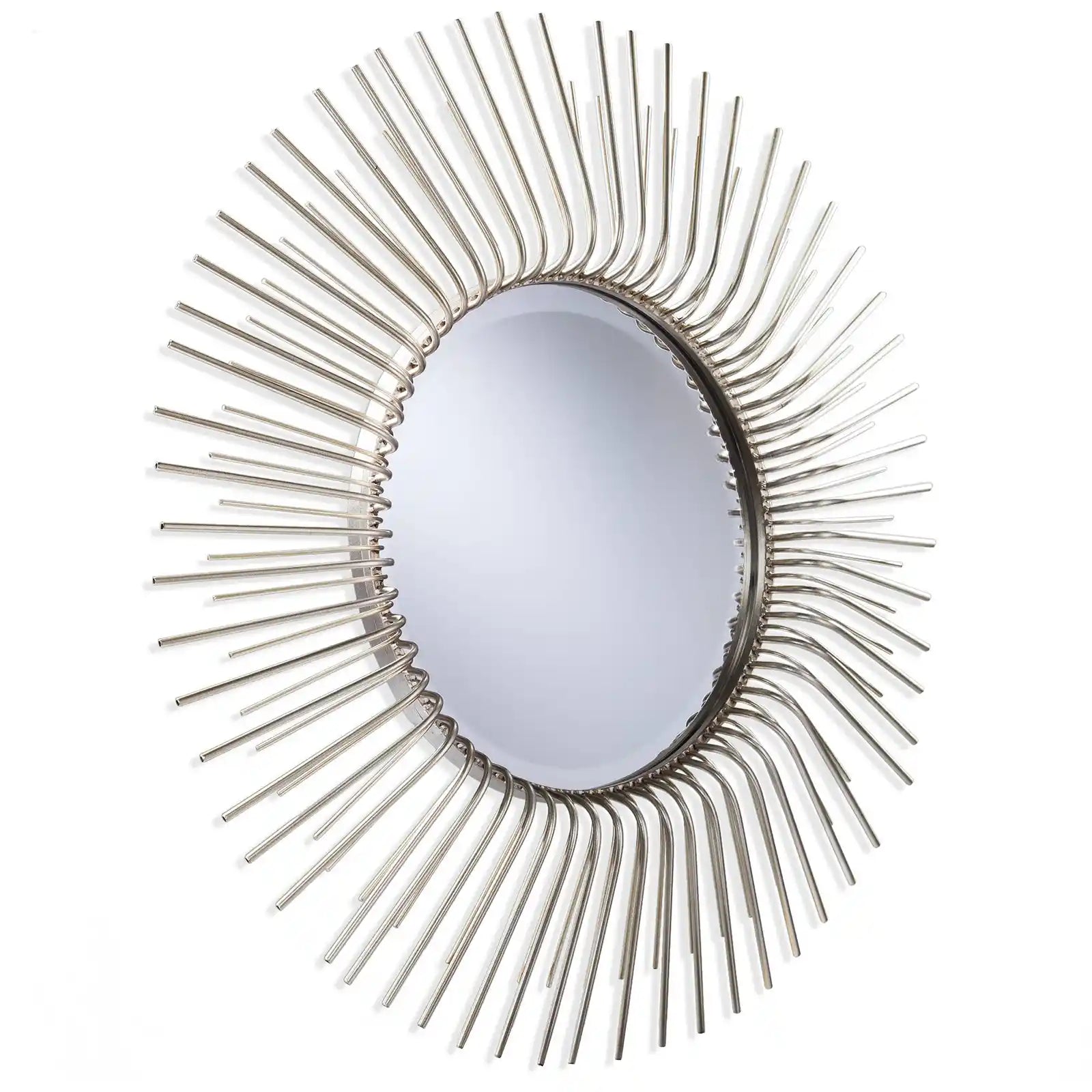 Round Oversized Sunburst Wall Mirror