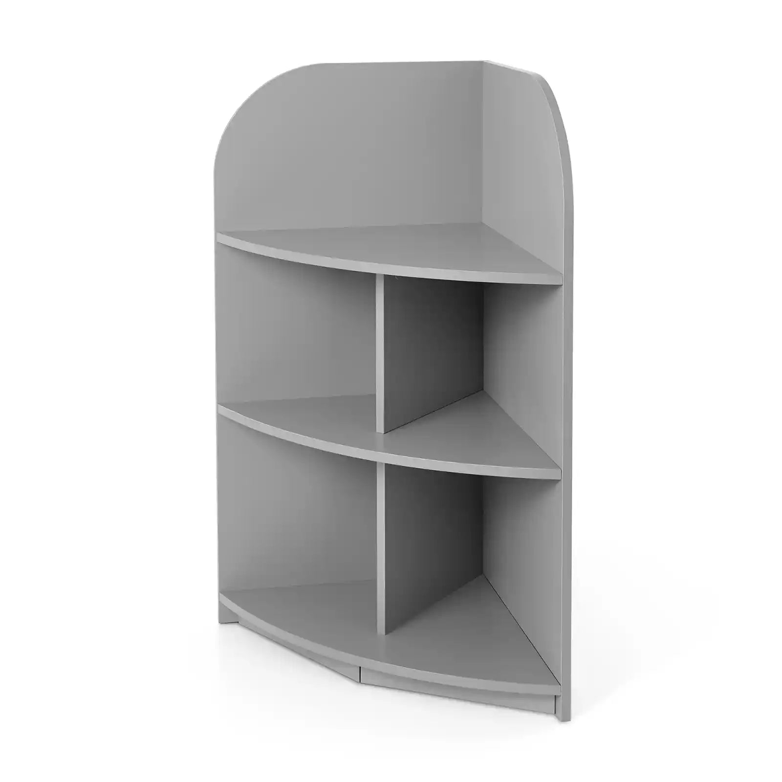 Kids 3-Shelf Corner Bookcase