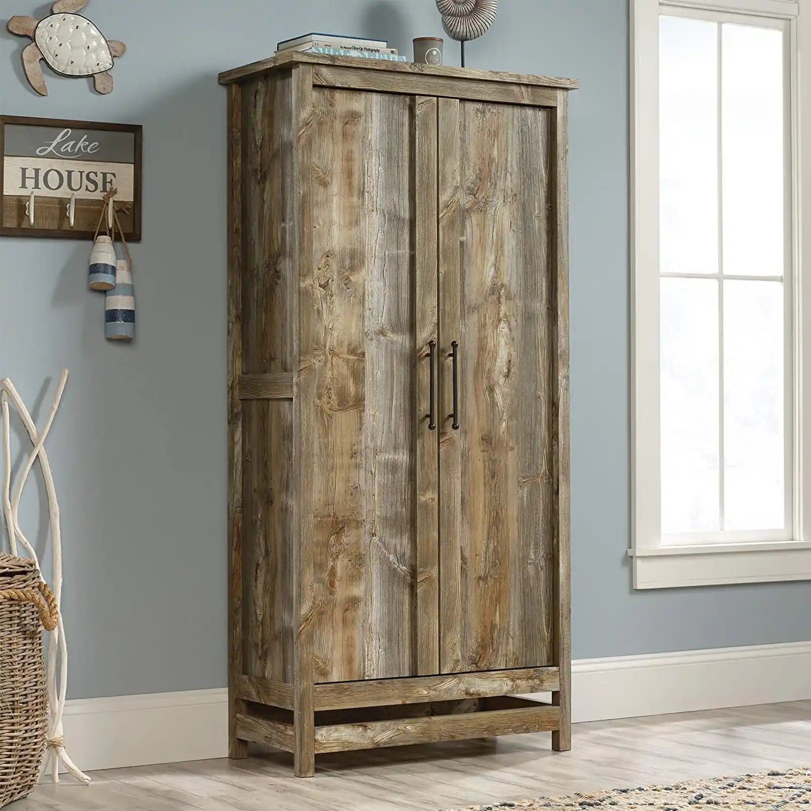 Rustic Storage Cabinet for Bedroom , Living Room , Office , Entryway