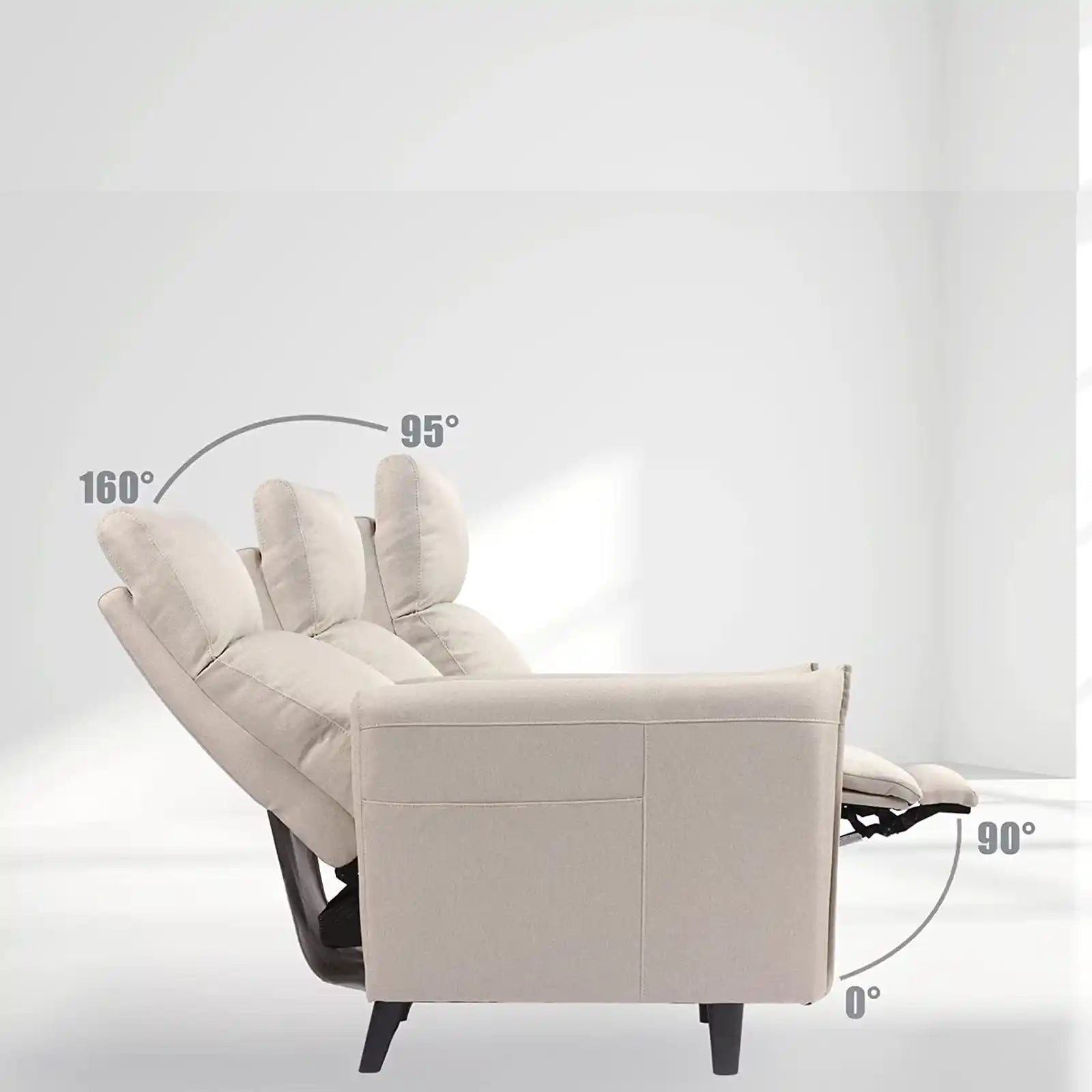 Classic Living Room Chair Medium Size Recliner Chair Recliner Sofa