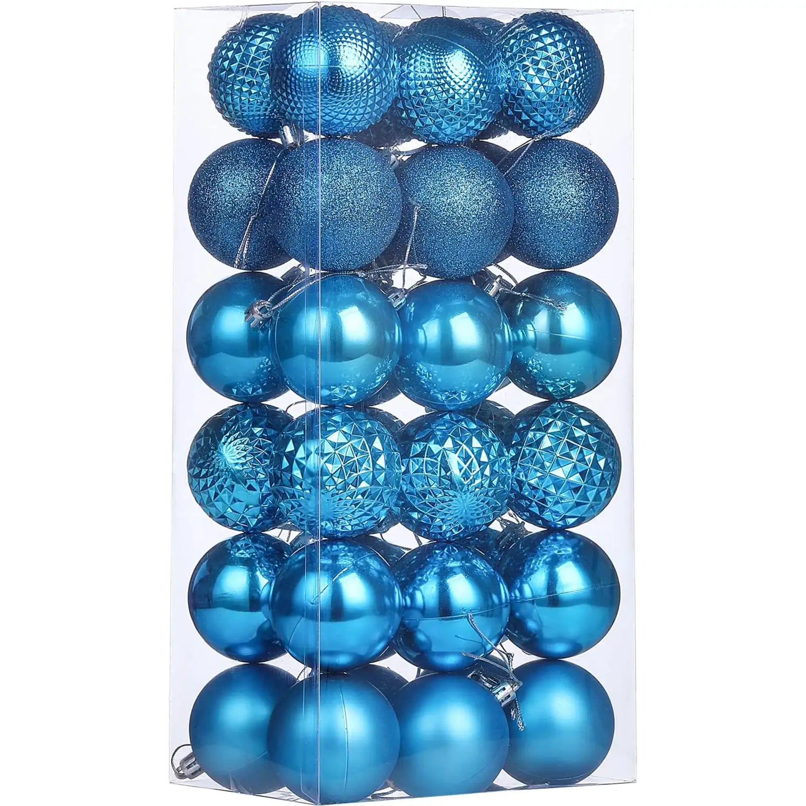 36 Count  Christmas Ornaments Balls, Shatterproof Christmas Tree Ornaments Set ( 2.36" )