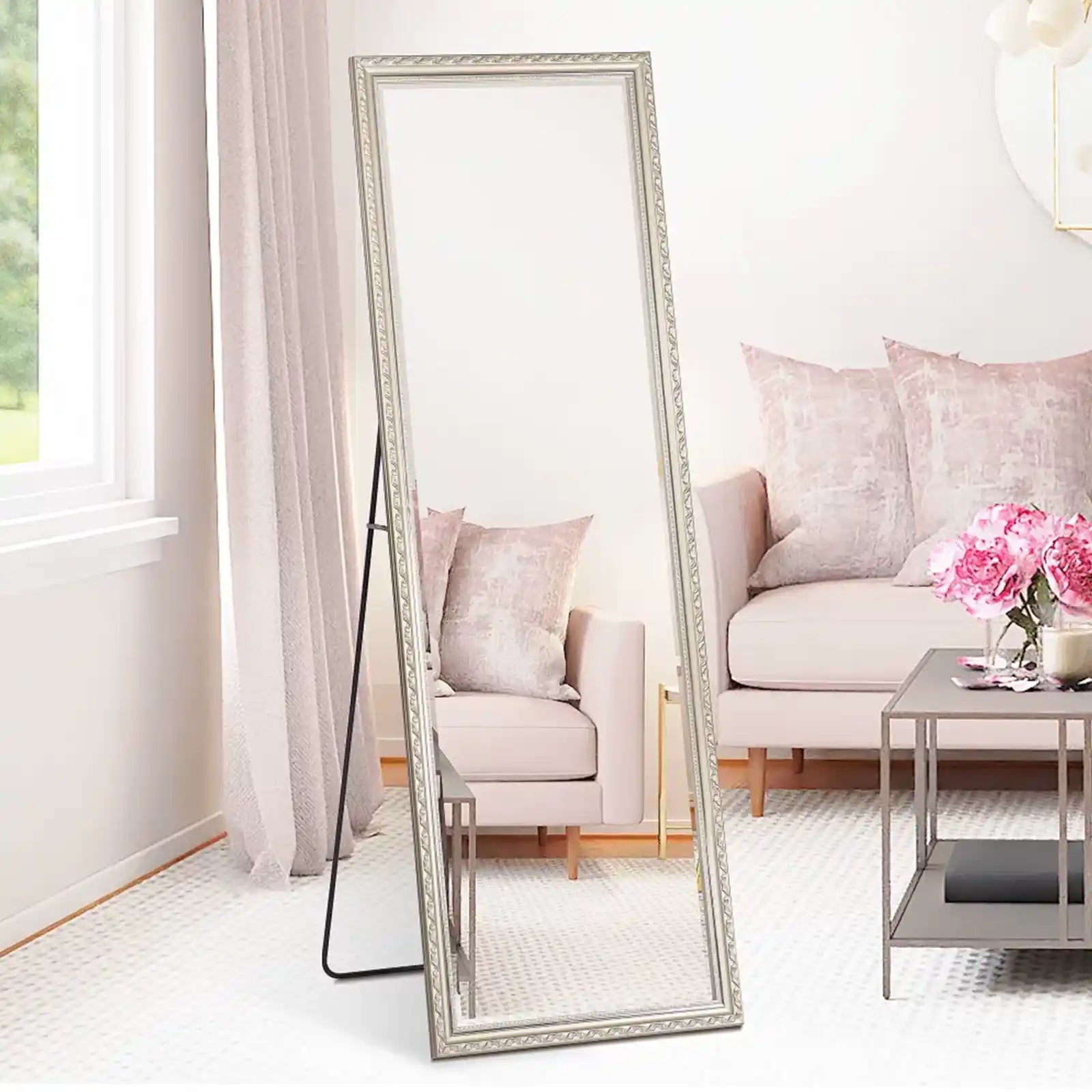 Full Length Mirror, Large Freestanding Floor / Wall Mirror