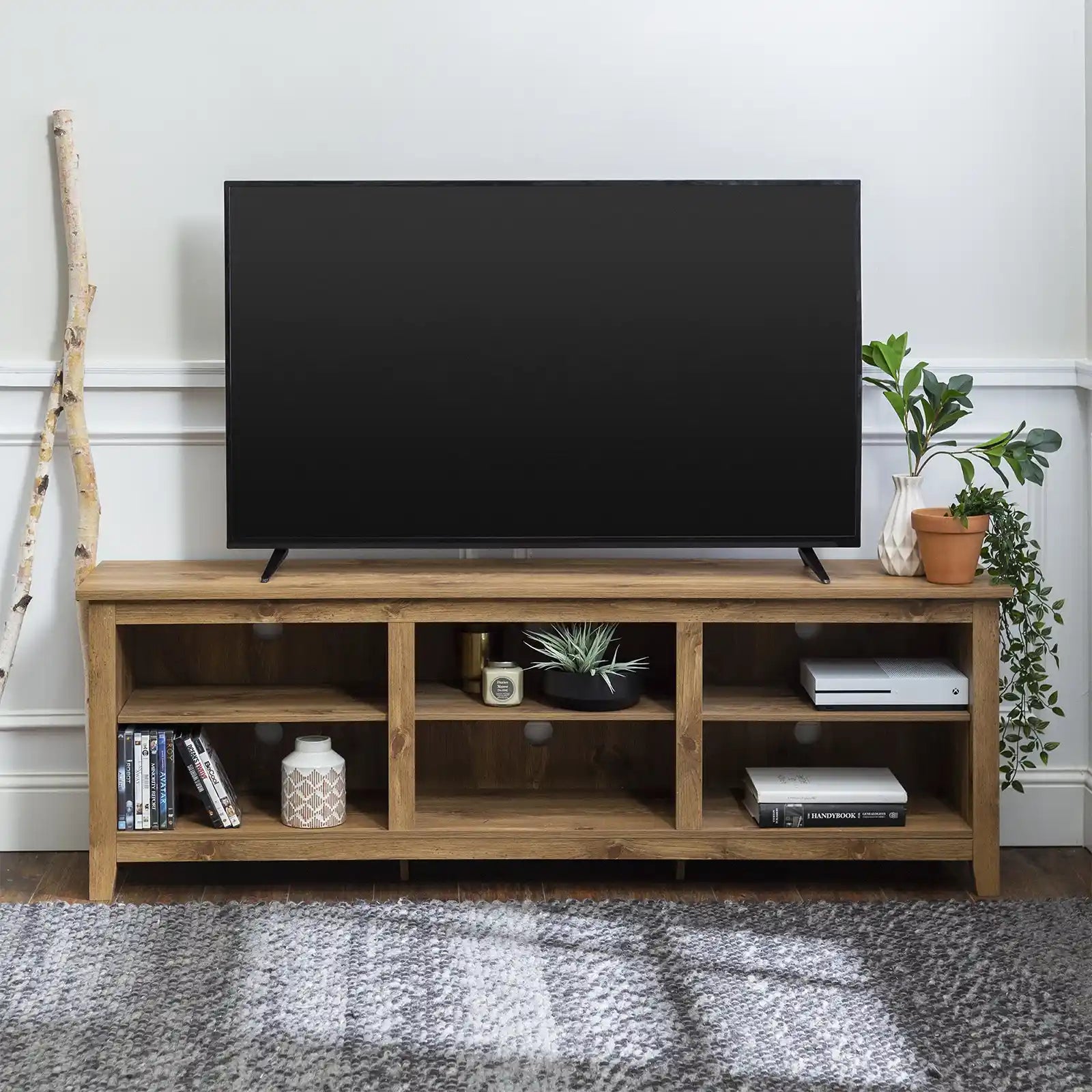 Open Storage TV Stand for TVs up to 78"